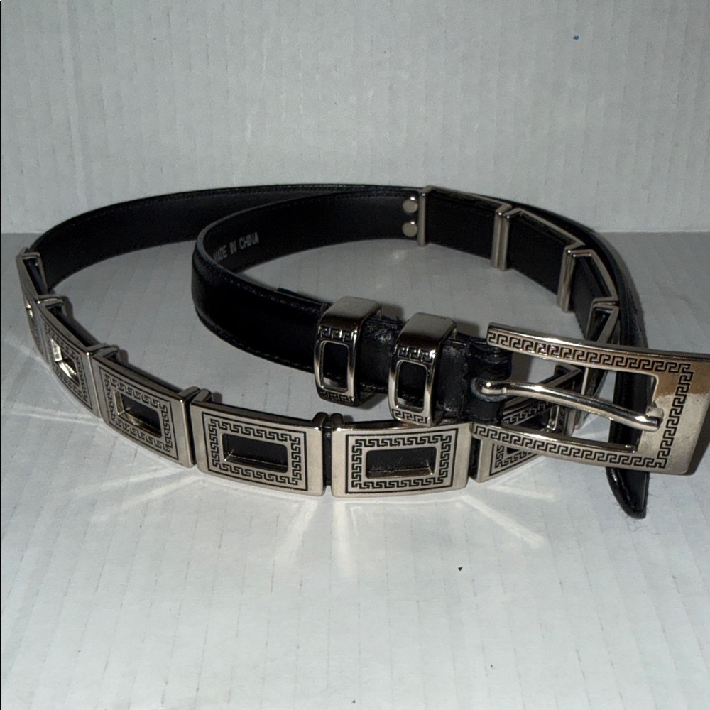 Black and Silver Women's Belt